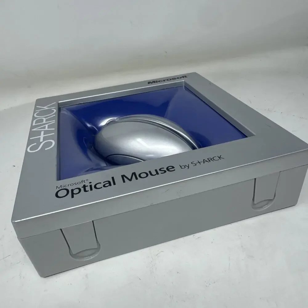 Microsoft Optical Mouse by S+ARCK [USB] In Original Box